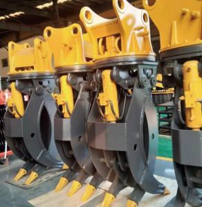 Wholesale Q355 36Ton Excavator 360Rotating Hydraulic Type Log Grapple Customized High Effiiciency Wood Grapple Factory Price Hot Sale Product from china suppliers