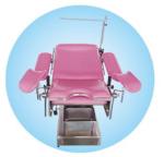 Stainless Steel Stretchable Electric Gynecology Examination Table