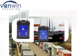 Wholesale GSM 4G Safety Alarm Smart Door Lock GPS Padlock For Logistics Cargo from china suppliers