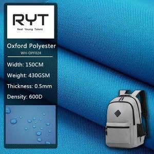 Wholesale High Elastic 600D 100% Polyester Waterproof PVC Fabric Durable For Bags from china suppliers