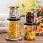 Food Safety Sealing Jelly Jars , 200ml / 250ml / 350ml Small Glass Containers
