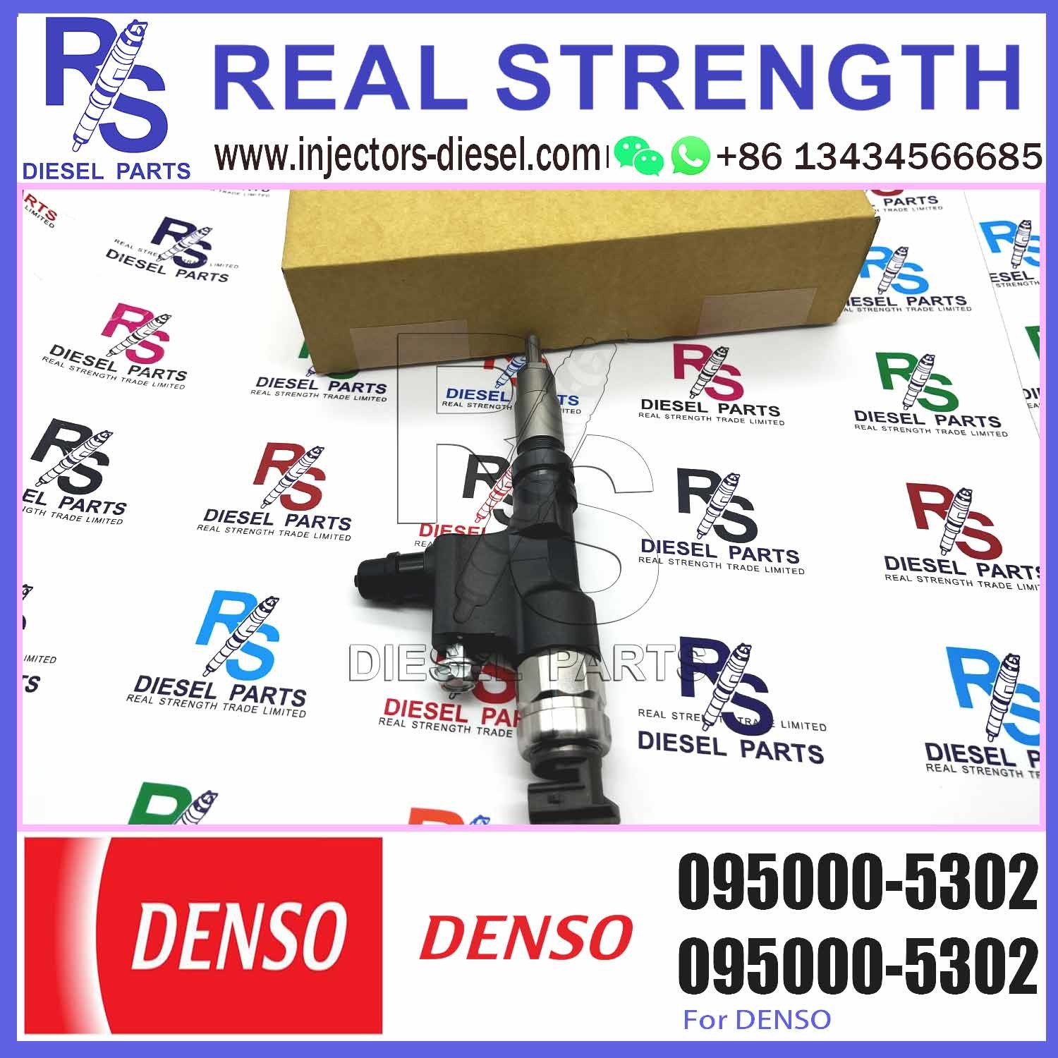 Diesel Fuel Injector 095000-5302 0950005302 23670-E0131 23670E0131