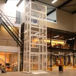 3000kg Load Cage Lift 3m Lifting Height Warehouse Freight Elevator