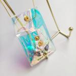 Wholesale Holographic Packing Bag Jewelry Pouch Custom Frosted Zipper Bag For