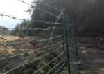 2.8mm Plastic Pvc Coated Barbed Wire