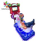 Dolphin Coin Op Rides For Shopping Mall BSCI Approved With Steering Wheel