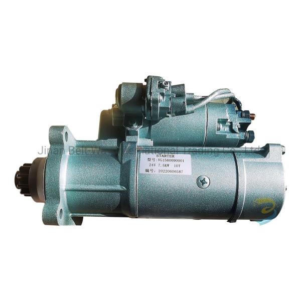 Sinotruk/Weichai Engine Starter Vg1560090001 Standard for HOWO Dump Truck Spare