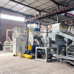 7500 kg Weight Full Automatic Solar Panel Recycling Machine for Photovoltaic