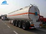 54m3 4 Axles 54000 Liter Oil Tanker Trailer With 6 Comdepartment