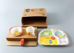 Eco Friendly Little Monster Children Melamine Dinnerware Set
