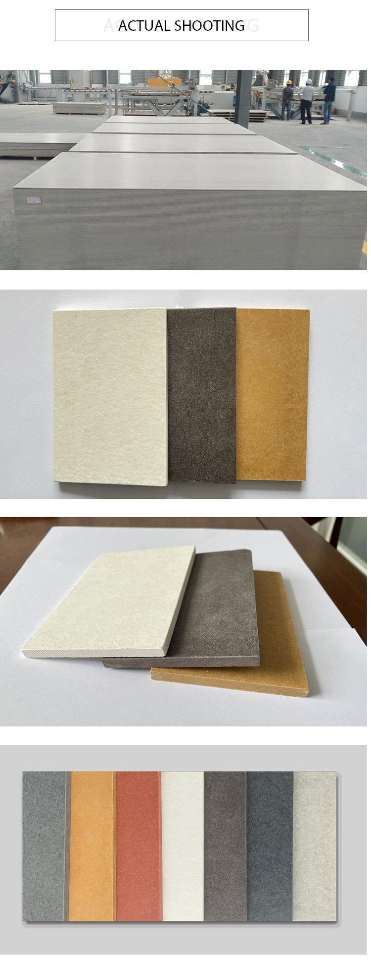 Project Solution Capability Graphic Fiber Cement Board for Cladding Wall Panel