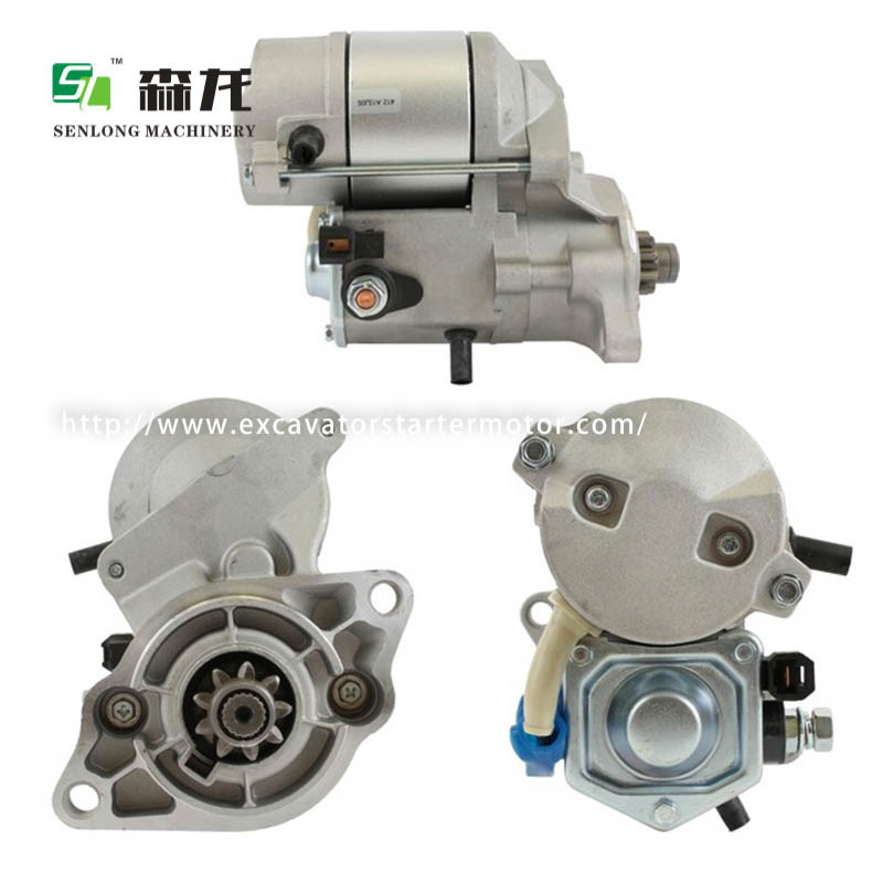 12 V 9T 1.0 KW Starter for Kubota Tractor B2150 B9200 G1800 G1900 TG1860,410-52054 9712809-359 9712809-995 9742809-264