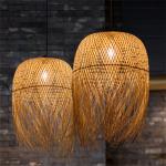 Japanese Tea Room Bamboo Pendant Lights Lighting Vintage Indoor Home Decor