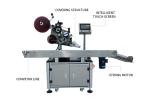 1mm Bottle Automatic Sticker Labeling Machine 1250w 200kg