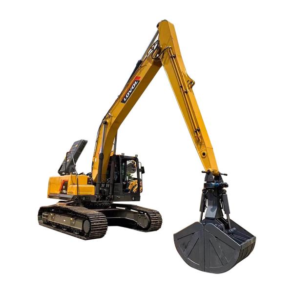 Heavy Duty Hydraulic Clamshell Bucket Grab Bucket Digger Attachment For 3-65 Ton