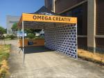8x8ft Advertising Outdoor Canopy Tent 10X10ft Easy Pop Up Canopy Tent
