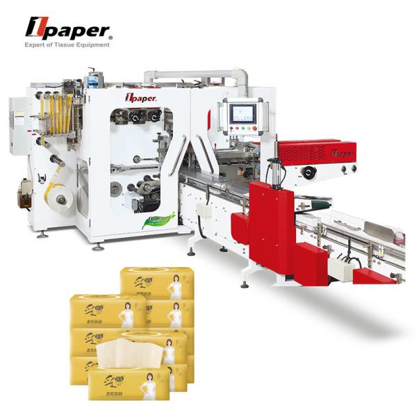 380V Air Supply 0.5-0.8Mpa Full Automatic Facial Tissue Towel Production Machine
