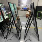 43 49 55 inch indoor floor stand wifi touch screen kiosk sinage display digital