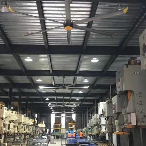 Wholesale junyi Hvls Industrial Ceiling Fan Cooling Ventilation Exhaust Fan With Pmsm Motor from china suppliers