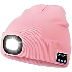 Wholesale Music Playback LED Beanie With Light Hands Free Calling For Logging Sunset Fishing from china suppliers