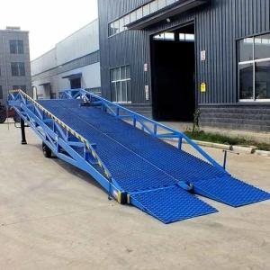 Wholesale Sturdy Warehouse Loading Dock Ramps Anti Slip Surface Height Adjustable Travel Speed from china suppliers