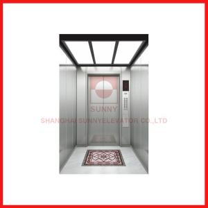 Wholesale Counterweight Rear High Speed Elevator , Small Machine Elevator Room Type from china suppliers