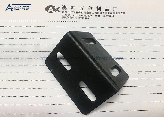 Industrial Load Bearing Black 3mm Square Corner Brace