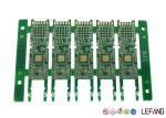 Rigid Multilayer PCB Fabrication , Industrial Circuit Board Green Solder Mask