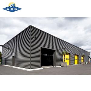 Wholesale Spacious Large Outdoor Commercial Steel Structure Garage With Rolling Shutter Door from china suppliers