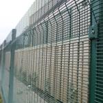 Sustainable 358 Anti Climb Fence , Galvanized Steel Wire Airport Security Fence