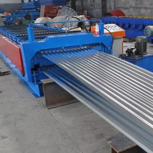 Wholesale JCX New Corrugated Aluminum Iron Roofing Sheets Making Machine With New Technology and cold bending roll forming machine from china suppliers