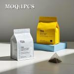 Self Sealing Matte Black Brown Zipper Standup Tea Dry Food Fruit Nut Coffee