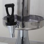 3-Head Beverage Dispenser 3 x 8.0Ltr Polycarbonate Container Stainless Steel