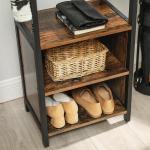 Small Coat Stand with Hooks, Industrial Coat Rack, Wooden Coat Stand, Small Hall