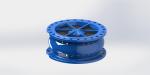 Blue Anti Water Hammer Valve Quick Close Non Slam Swing