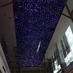 600*600mm/600*1200mm Size Fiber Optic Star Ceilings Made of Polyester Fiberboard