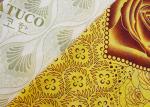 Polyester Warp Knitted Printed Mattress Quilting Fabric Customized 120gsm