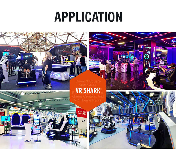 Shopping Mall 9D Egg Chair Roller Coaster Simulator Virtual Reality Gaming Machine Dynamic Seats