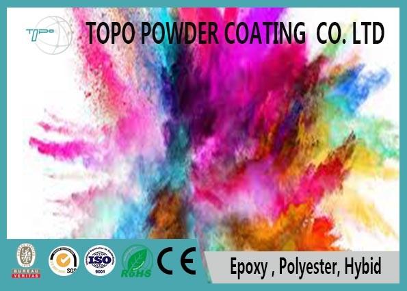 RAL 1036 Pearl Gold Polyester Powder Coating Neon Green Powder Coat For