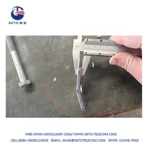 Wholesale H.D.G Steel Pole Line Hardwares For Power Line Fittings With High Heat Resistance from china suppliers