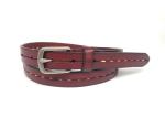 Pin Clasp Retro Cowhide Womens Genuine Leather Belt