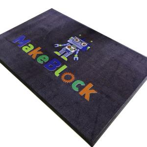 Wholesale 720g/Sqm 60x90cm Anti Slip Safety Mat NBR Rubber Welcome Door Mat from china suppliers