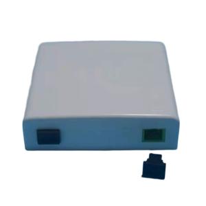 Wholesale Wall Outlet Box for FTTX FTTH 86 Type 4 Ports Fiber Optic Wall Mounted Face plate from china suppliers