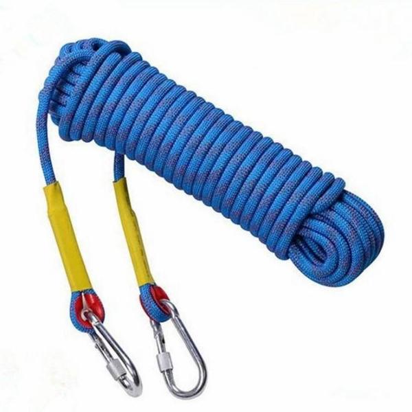 Custom High Quality Hiking Mountaineering Rescue Fire Escape Rope 10.5mm Rock