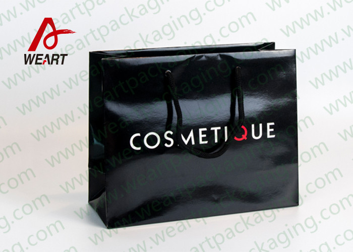 Inside & Outside Custom Printed Personalised Paper Carrier Bags Business Promotional Use