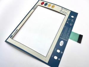 Wholesale 3M Adhesive Embossing Membrane Switch With Gradient Printing from china suppliers