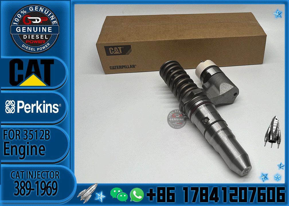 New Diesel Fuel Injector 250-1302 389-1969 10R-1303 386-1754 for 3512B Excavator 3512C 3516B 3516C