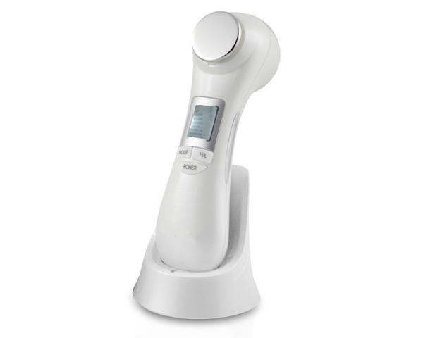 6 In 1 RF Hot Cold Led Light Therapy Device Ultrasound ION Vibrate Facial