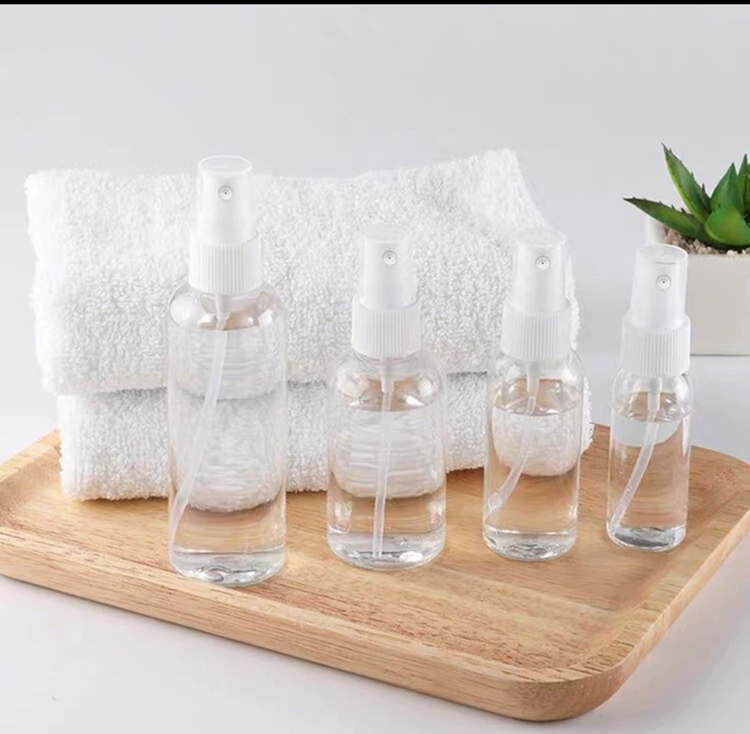 120ml PET Spray Bottle Transparent Mini Empty Spray Bottles