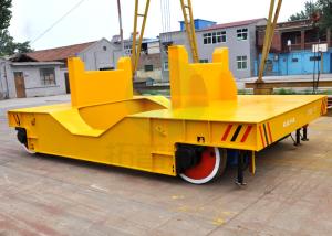Wholesale Low voltage powered electric self-propelled flat trailer for steel coil industry from china suppliers